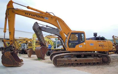 Hyundai R450LC-3 Crawler Excavator BEST PDF Service Repair Manual