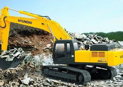 Hyundai R450LC-7A, R500LC-7A Crawler Excavator BEST PDF Service Repair Manual