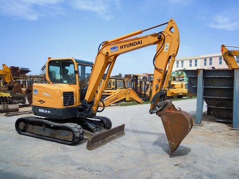 Hyundai R60CR-9 Crawler Excavator BEST PDF Service Repair Manual