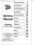 JCB 2.0D/G, 2.5D/G, 3.0D/G, 4x4 3.0D, 4x4 3.5D Teletruk BEST PDF Service Repair Manual