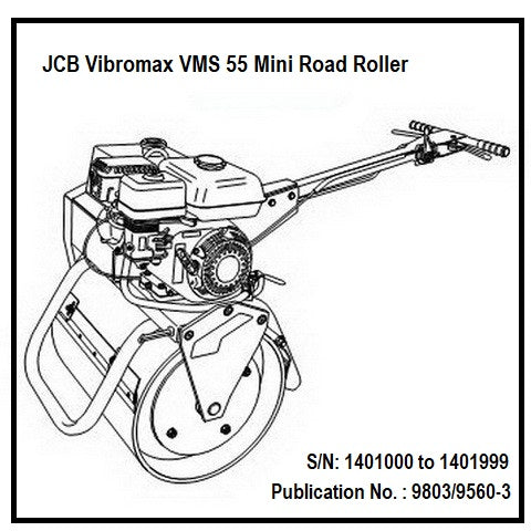 JCB Vibromax VMS 55 Mini Road Roller BEST PDF Service Repair Manual