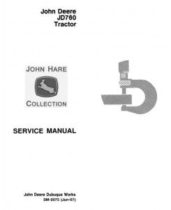 SM2075 SERVICE REPAIR TECHNICAL MANUAL - JOHN DEERE JD760 TRACTORS DOWNLOAD