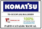 KOMATSU TD-12C/CXP (US) BULLDOZER BEST PDF PARTS CATALOG MANUAL SN P020501-P020901