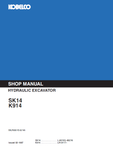 Kobelco SK14 , K914 Hydraulic Excavator BEST PDF Service Repair Manual