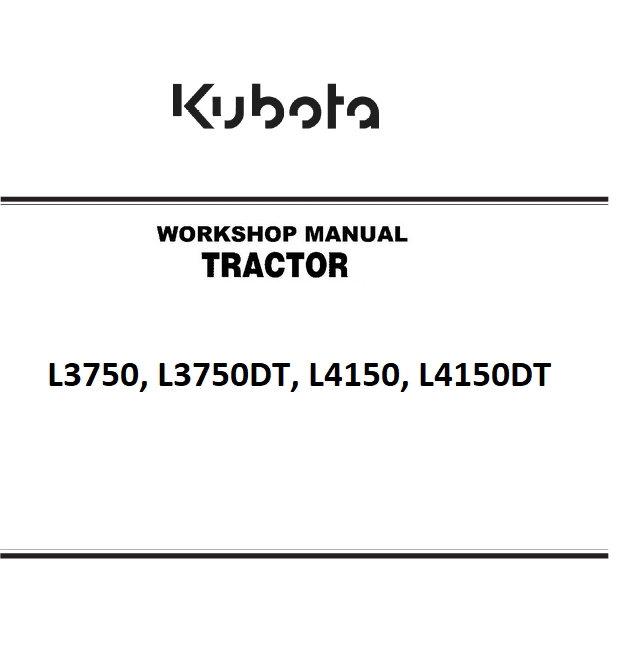 Kubota L3750 and L4150 Tractor - Parts Catalog | Farm Manuals Fast