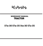 Kubota STα-30 STα-35 Sta-30 STa-35 Tractor best PDF Workshop Service Manual