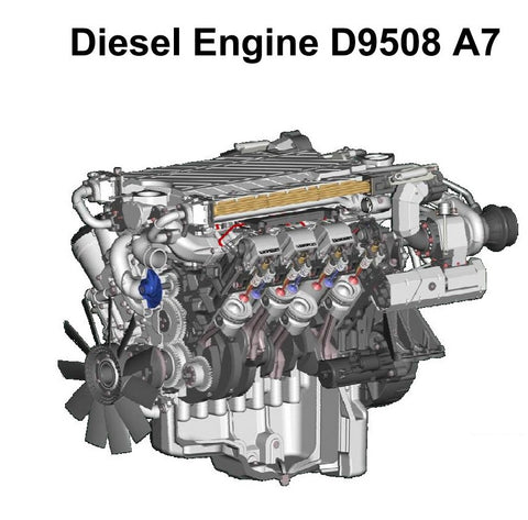 Liebherr D9508 A7 Diesel Engine PDF Download