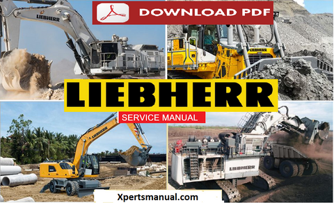Liebherr L544, L554, L564, L574, L580 Wheel Loader PDF Download