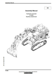 Liebherr Mining Crawler Excavator R9400 backhoe Assembly Manual BEST PDF