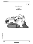 Liebherr Mining Crawler Excavator R996B 1281 Shovel Assembly Manual BEST PDF