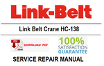 Link Belt Crane HC-138 PDF Service Repair Manual