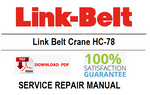 Link Belt Crane HC-78 PDF Service Repair Manual