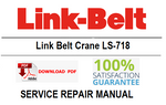 Link Belt Crane LS-718 PDF Service Repair Manual