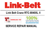 Link Belt Crane RTC-8040XL II PDF Service Repair Manual