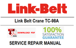 Link Belt Crane TC-98A PDF Service Repair Manual