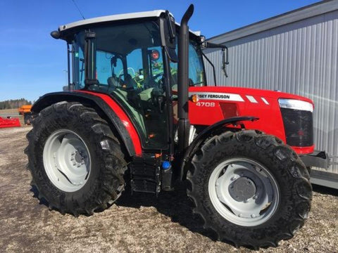 Massey Ferguson 4707, 4708, 4709 Tier 3 with cab Tractor Operator's Manual French