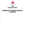 Massey Ferguson MF 1560 Tractor Workshop Service Repair Manual