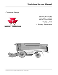 Massey Ferguson MF 7282, 7280 CENTORA Combine Harvester Workshop Service Repair Manual