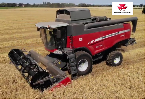 Massey Ferguson MF 7380 CENTORA Combine Harvester Operator's Manual