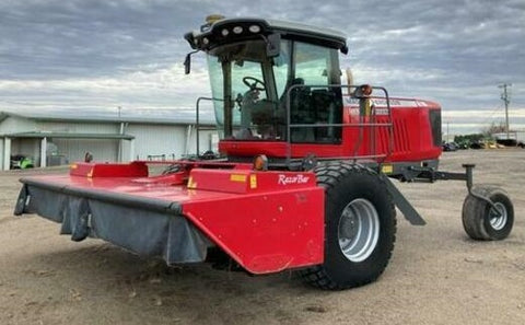 Massey Ferguson WR9725, WR9740, WR9760, WR9770 Self-Propelled Windrower Service Repair Manual English