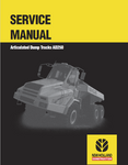 New Holland AD250 Dump Truck Service Repair Manual PDF Download