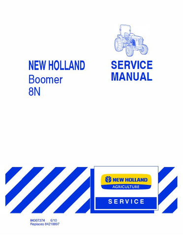 New Holland Boomer 8N Tractor Service Repair Manual PDF Download