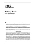 New Holland D180 Crawler Dozer Service Repair Manual PDF Download