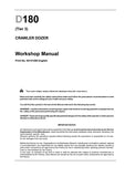 New Holland D180 Tier 2 & Tier 3 Crawler Dozer Service Repair Manual PDF Download