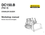 New Holland DC150.B Tier 2 Crawler Dozer Service Repair Manual PDF Download