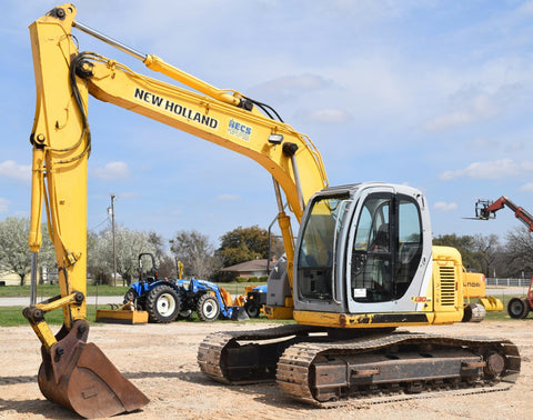 New Holland E130 Excavator Service Repair Manual PDF Download