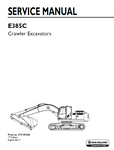 New Holland E385C Crawler Excavator Service Repair Manual PDF Download