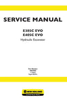 New Holland E385C, E405C Evo Hydraulic Excavator Service Repair Manual PDF Download