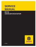 New Holland EH130 Crawler Excavator Service Repair Manual PDF Download