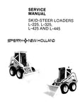 New Holland L225, L325, L425, L445 Skid Steer Loader Service Repair Manual PDF Download