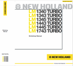 New Holland LM1443 and LM1445 Telehandlers Service Repair Manual PDF Download