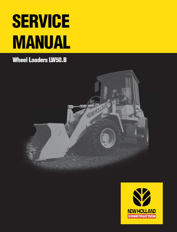 New Holland LW50.B Wheel Loaders Service Repair Manual PDF Download