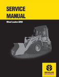 New Holland LW50 Wheel Loaders Service Repair Manual PDF Download