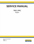 New Holland S4L2, S4L Engine Service Repair Manual PDF Download