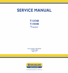 New Holland T1254B, T1404B Tractor Service Repair Manual PDF Download