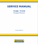 New Holland T1560, T1570 Compact Tractors Service Repair Manual PDF Download