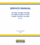 New Holland T4.75N T4.85N T4.95N T4.105N; T4.65V T4.75V T4.85V T4.95V T4.105V Tractor Service Repair Manual PDF Download