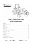 New Holland T4040, T4050 Tractor Service Repair Manual PDF Download