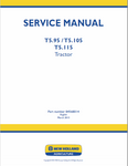 New Holland T5.95, T5.105, T5.115 Tractor Service Repair Manual PDF Download