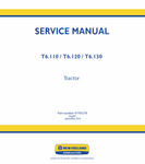 New Holland T6.110, T6.120, T6.130 Tractor Service Repair Manual PDF Download