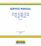 New Holland T7.140, T7.150, T7.165, T7.175, T7.190, T7.195, T7.205 Tractor Service Repair Manual PDF Download