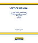 New Holland T7.290, T7.315 Stage 4 Tractor Service Repair Manual PDF Download