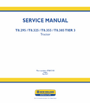 New Holland T8.295, T8.325, T8.355, T8.385 Tier 3 Tractor Service Repair Manual PDF Download