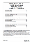 New Holland TM120, TM130, TM140, TM155, TM175, TM190 Tractors Service Repair Manual PDF Download