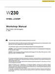 New Holland W230 Wheeled Loader Service Repair Manual PDF Download