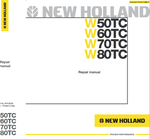 New Holland W50TC, W60TC, W70TC, W80TC Wheeled Loader Service Repair Manual PDF Download